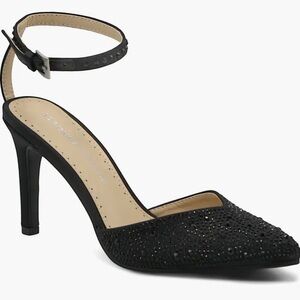 Adrienne Vittadini Norena Embellished Ankle Pump